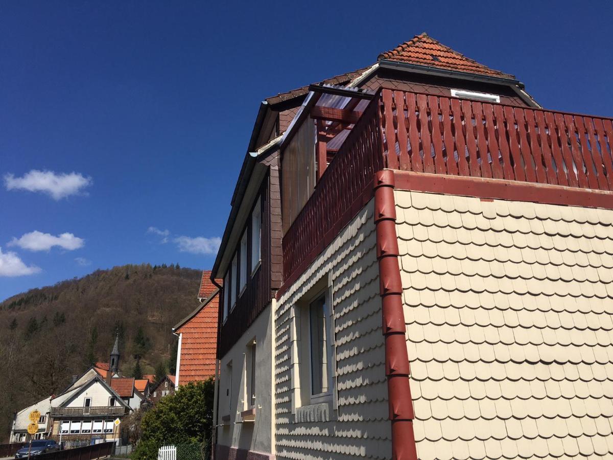Ferienhaus Am Fluss Mit Traumhafter Dachterrasse ,Garten Und Grill Walkenried エクステリア 写真